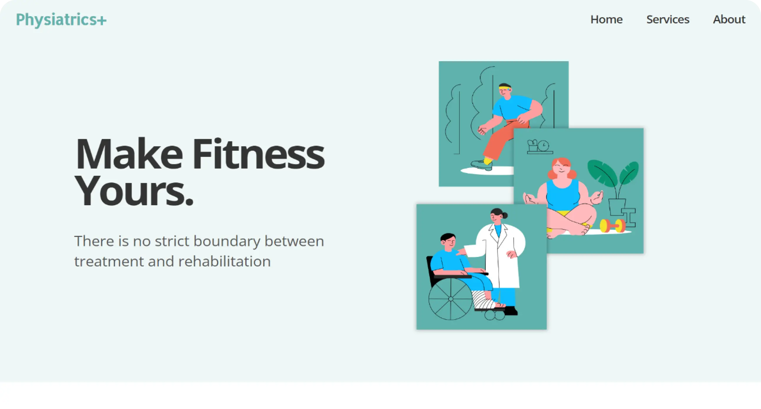 Physiatrics+ screen 1